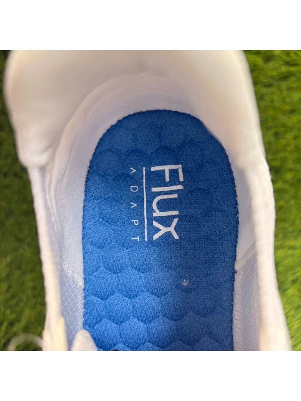 Flux Adapt Trainer White Mens Size 9 Womens 10.5 Athletic Knit Shoes Sneakers